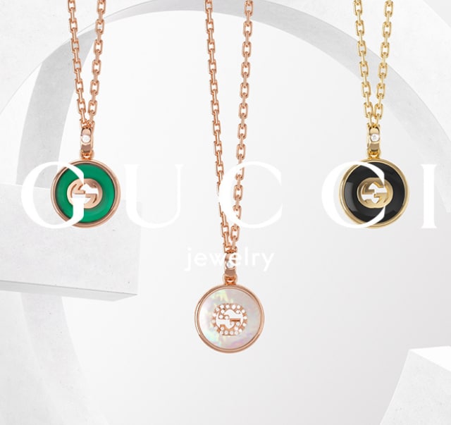 gucci interlocking jewelry