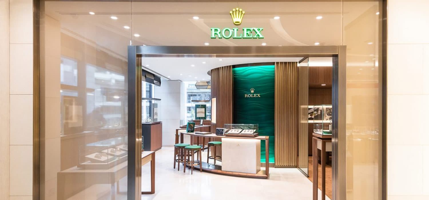 Rolex at Broadgate Showroom
