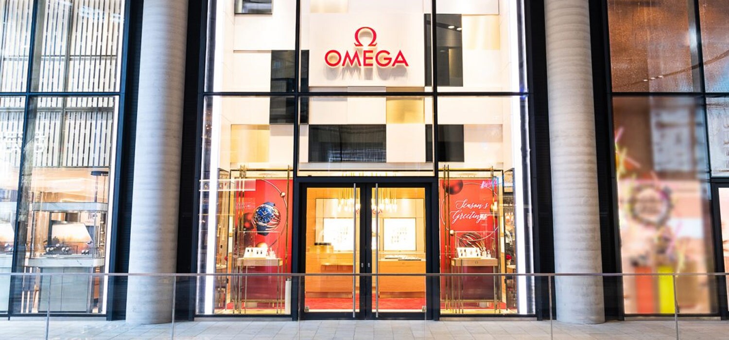 Omega at Broadgate Showroom