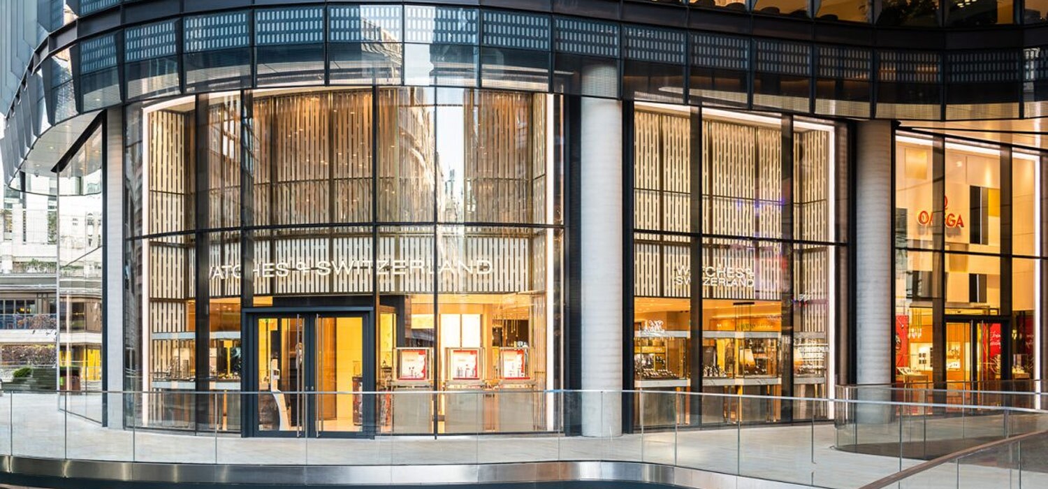 Watches of Switzerland Opens Broadgate Showroom