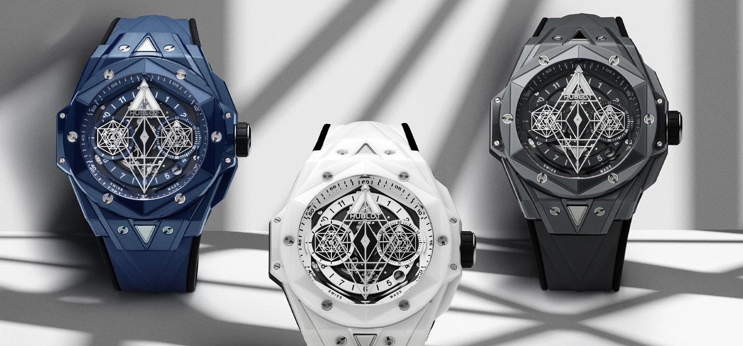 A Ceramic Trio of Timepieces