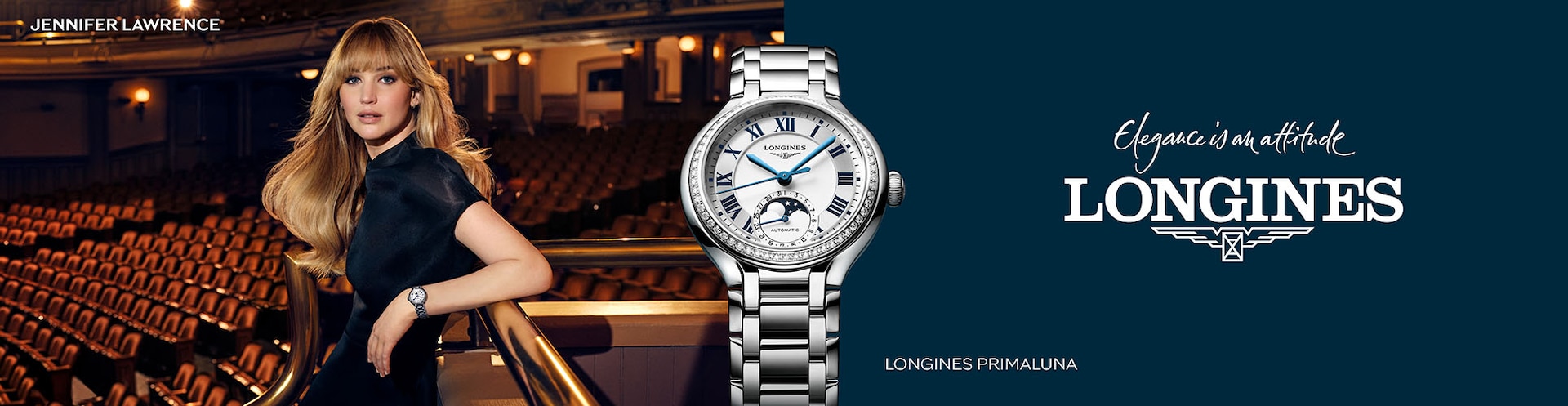 Longines PrimaLuna. Tap to shop.