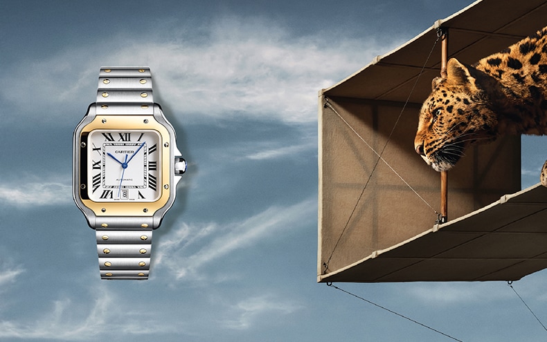 Cartier Santos Banner