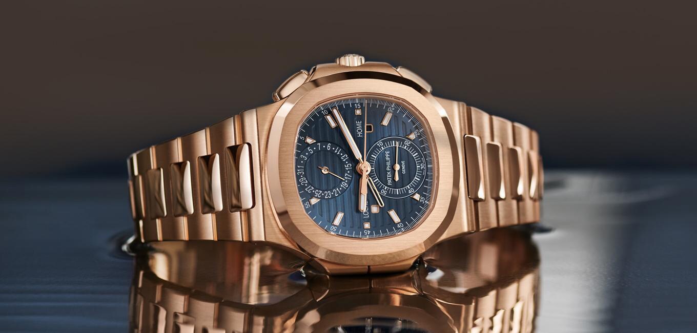 image showing a patek philippe nautilus watch in bronze