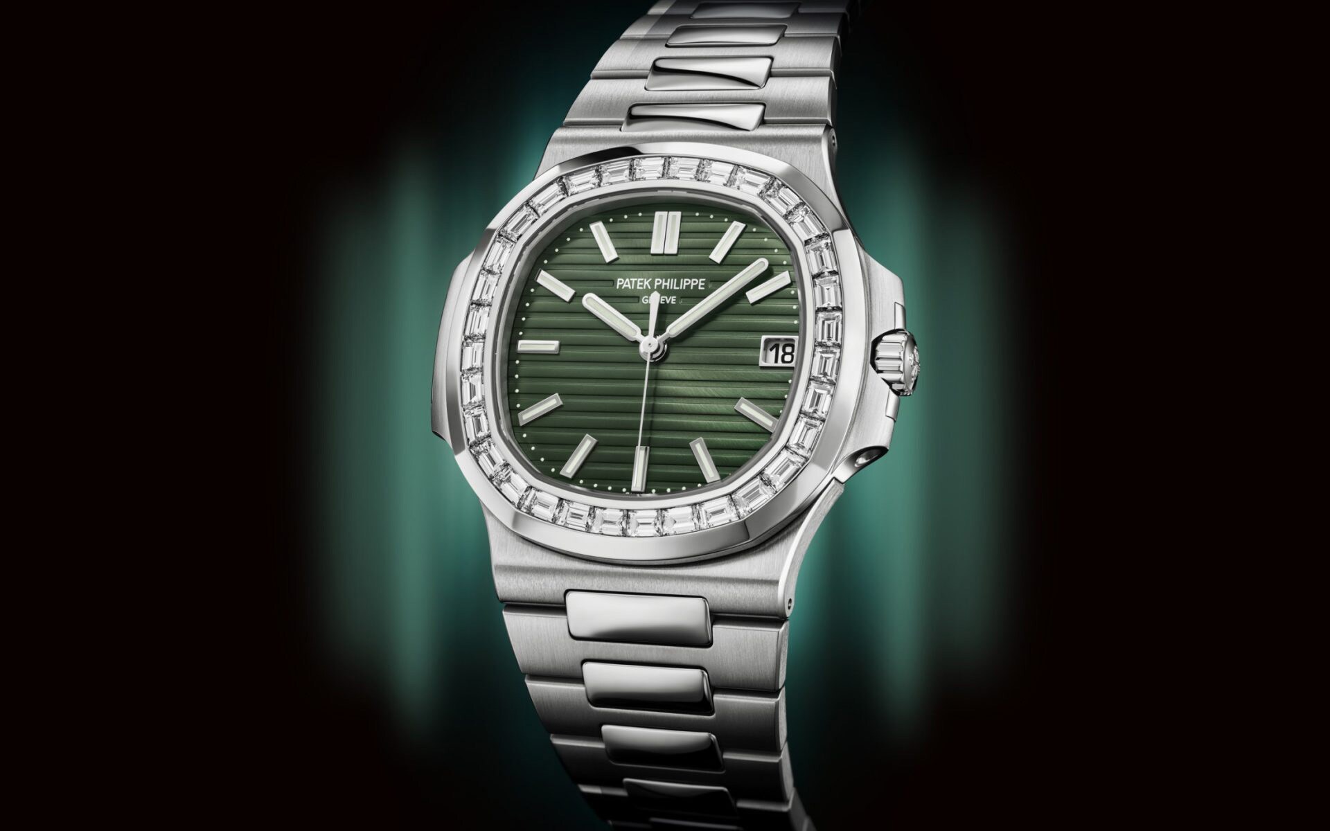 image showing patek philippe new nautilus watches at the watches and wonder showcase exhibition