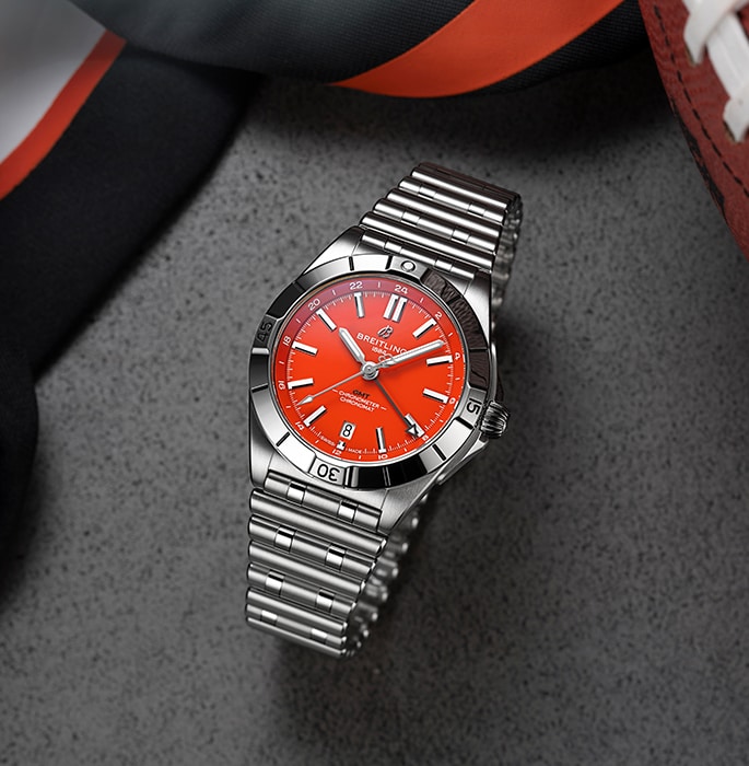 Breitling - Chronomat GMT 40 Cincinnati Bengals Edition Watch