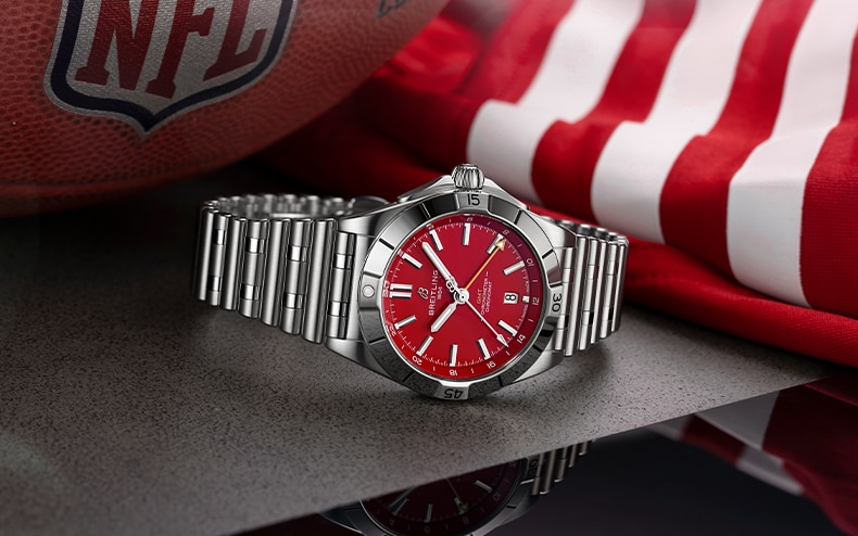 Breitling - Chronomat GMT 40 San Francisco 49ers Limited Edition Mens Watch