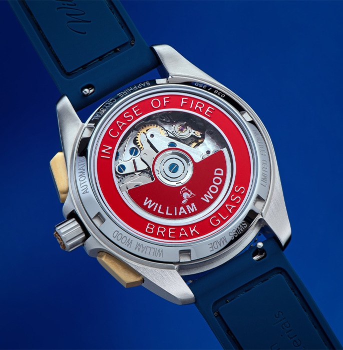 William Wood Triumph Caseback